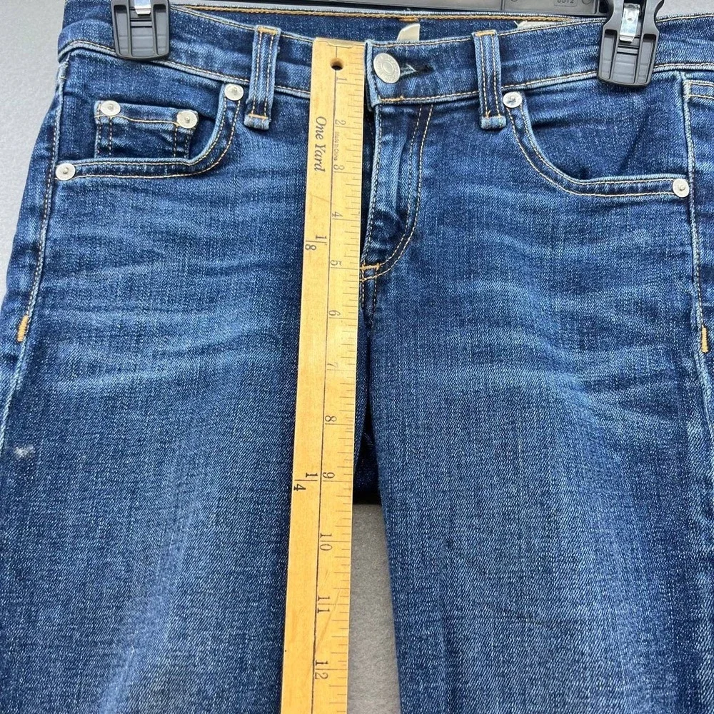 rag & bone Women's Skinny Jeans Size 25 (2) Medium Denim Wash - Picture 4 of 14